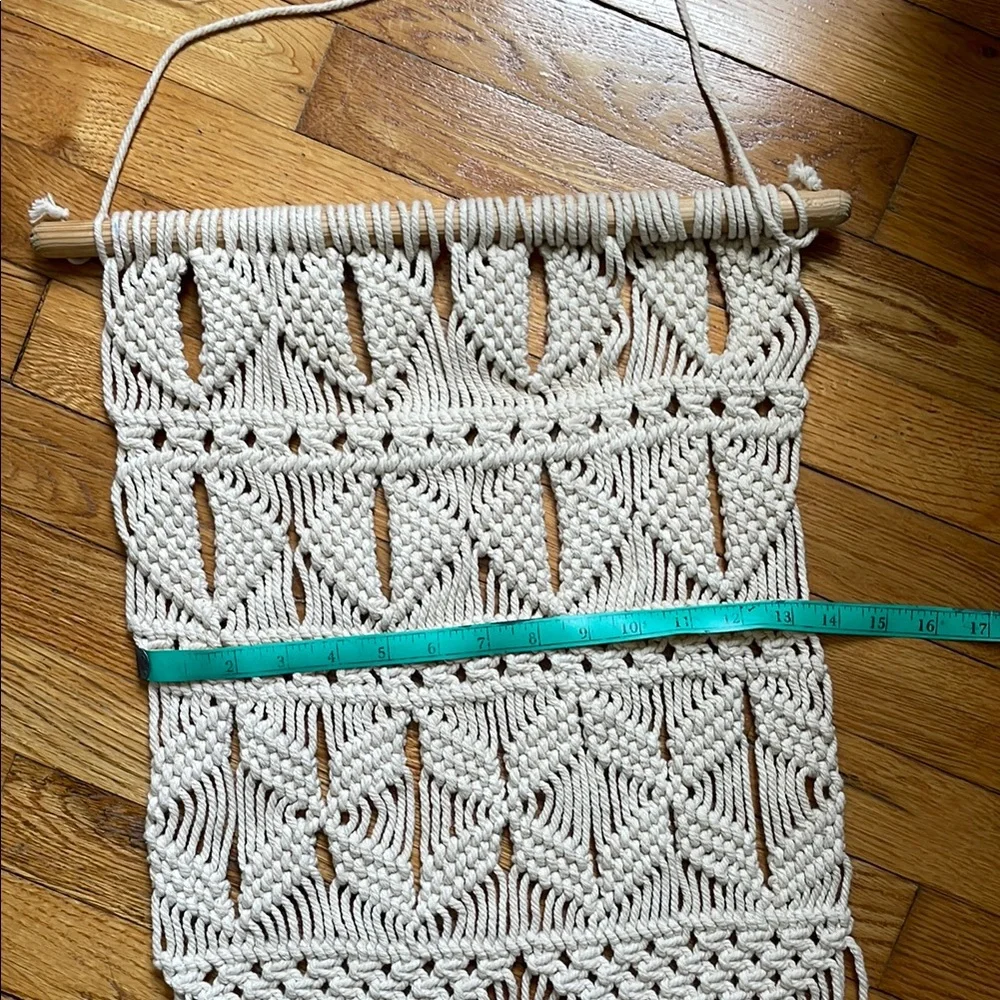 Cream Macrame Wall Hanging